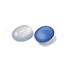 Natural Blue Agate Cabochons G-A266-01B-2