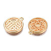 Brass Pendants KK-N216-362-3