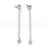 925 Sterling Silver Chain Extenders STER-D036-38AS-1
