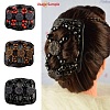 Plastic Hair Bun Maker OHAR-S197-012-3