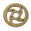 Tibetan Style Alloy Steampunk Pendants TIBEP-5459-AB-LF-1