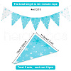 Paper Pennant Flags Banners FIND-WH0152-225-2