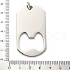 304 Stainless Steel Big Pendants STAS-H438-01P-3