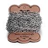 304 Stainless Steel Cable Chains CHS-P001-10P-0.8MM-2