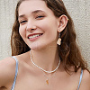 FINGERINSPIRE 16Pcs Rough Raw Natural Citrine Pendants G-FG0001-08-7