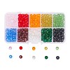500Pcs 10 Colors Glass Beads EGLA-FS0001-02-1