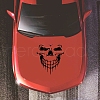 Car Decals- 1 Pcs Skull Car Hood Sticker ST-F700-1-9