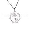 Stainless Steel Pendant Necklaces PW-WG57218-12-1