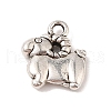 Tibetan Style Alloy Charms TIBE-Q090-11AS-1