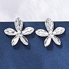 304 Stainless Steel Stud Earrings for Women EJEW-K306-16P-2