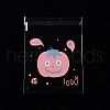 Halloween Theme Plastic Bakeware Bag ABAG-F007-03A-4