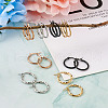 Stainless Steel Hoop Earrings STAS-TA0001-23B-10