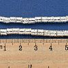 Electroplated Natural Lava Rock Beads Strands G-I360-J01-04-4
