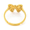 Animal 201 Stainless Steel Adjustable Rings for Women RJEW-D082-05B-3