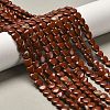Natural Red Jasper Beads Strands G-P575-C02-6mm-1