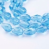 Glass Beads Strands GLAA-R024-11x8mm-7-3