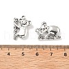 Tibetan Style Alloy Animals Pendants PALLOY-V007-01AS-06-3