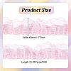 HOBBIESAY 20M Polyester Pleated Lace Trim OCOR-HY0001-20A-2