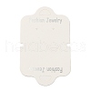 Fold Over Paper Jewelry Display Cards CDIS-M005-12-2