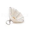 Spiral Shell Pendants PALLOY-JF02026-4