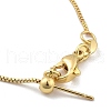 Stainless Steel Box Chain Bracelets for Men Women BJEW-G736-10G-3