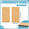 FINGERINSPIRE 50Pcs Medium Density Fiberboard (MDF) Sheet WOOD-FG0001-28-2