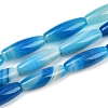 Natural Striped Agate/Banded Agate Beads Strands G-S280-10A-2