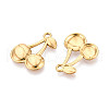 304 Stainless Steel Pendants STAS-T065-76G-2