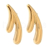 304 Stainless Steel Stud Earrings for Women EJEW-K302-07G-2