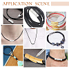 Unicraftale 4Pcs 4 Styles Column 304 Stainless Steel Matte Bayonet Necklace Clasps with Push Button STAS-UN0052-64-6