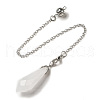 Natural Quartz Crystal Dowsing Pendulum Big Pendants G-H286-03P-01-2