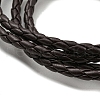 PU Leather Cords Wrap Bracelets BJEW-F468-12-3