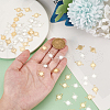 BENECREAT 60Pcs 2 Colors Brass Connector Charms KK-BC0013-88-3