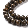 Natural Coffee Jasper Beads Strands G-L501-05C-3