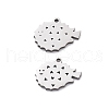 201 Stainless Steel Charms STAS-V001-01-1