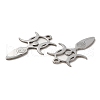 304 Stainless Steel Pendants STAS-D050-03P-2