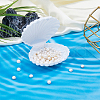 Shell Shape Plastic Candy Storage Box AJEW-WH0472-90C-7