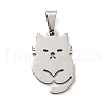 Non-Tarnish 304 Stainless Steel Pendants STAS-H184-20P-1