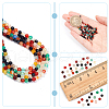  2 Strands Natural Multi-Color Agate Beads Strands G-NB0005-05-4
