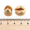 Textured Teardrop Brass Hoop Earrings for Women EJEW-U055-26G-3