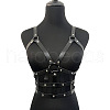 Punk Goth PU Leather Fashion Body Chain Belts WGC1161-01-2