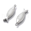 Anti-Tarnish 304 Stainless Steel Pendants STAS-R130-26P-2