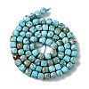Natural Howlite Beads Strands G-G001-B02-02-3