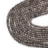 Natural Smoky Quartz Beads Strands G-A260-A53-01-3