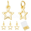 Beebeecraft Brass Pendants KK-BBC0015-30C-1