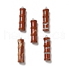 Natural Red Jasper Pendants G-I340-A08-1