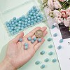  2 Strands Natural Blue Quartz Beads Strands G-NB0005-24B-2