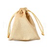 Velvet Jewelry Drawstring Storage Pouches ABAG-P013-02B-09-2