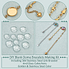  DIY Blank Dome Bracelets Making Kit DIY-NB0009-79-4