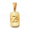 304 Stainless Steel Pendants STAS-S161-01Z-G-1